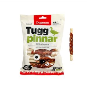 Dogman Tuggpinnar Ankkött 12cm 25-Pack