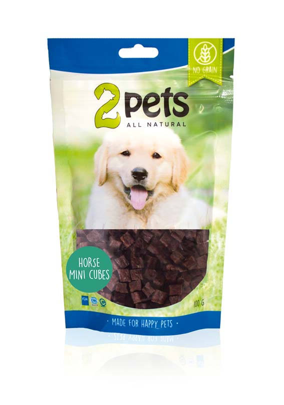 2pets Horse Mini Cubes 100g