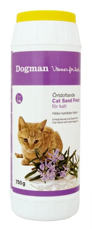 Dogman Cat Sand Fresh Örtdoftande 750g