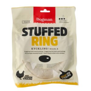 Dogman Chicken Stuffed Ring L 15cm