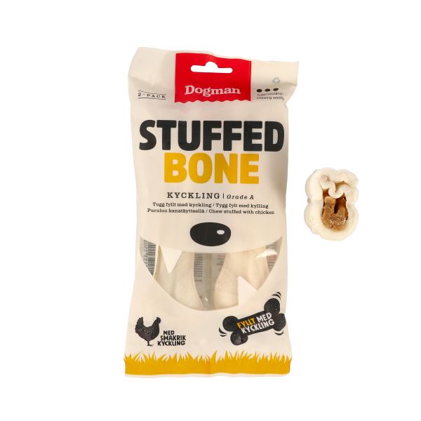 Dogman Chicken Stuffed Bone S 2-Pack