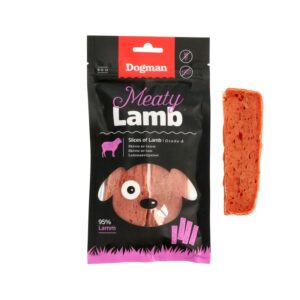 Dogman Hundgodis Slices of Lamb 80gr