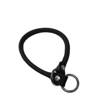 Alac helstryp Läderrundsytt Svart 55cm