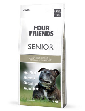 FourFriends Senior Ljusgrå 12kg