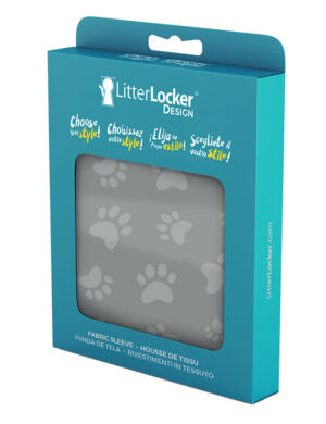 LitterLocker Design Sleeve Cat paws-UTGÅR