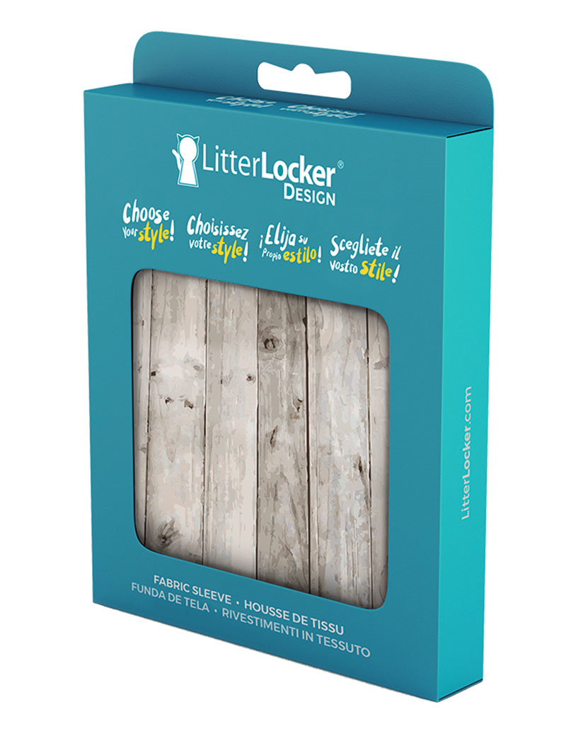 LitterLocker Design Sleeve Wood-UTGÅR