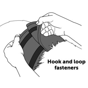 Alternative view of Kisskydd Hanhund 74x23cm