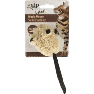 Wooly mouse catnip and sound