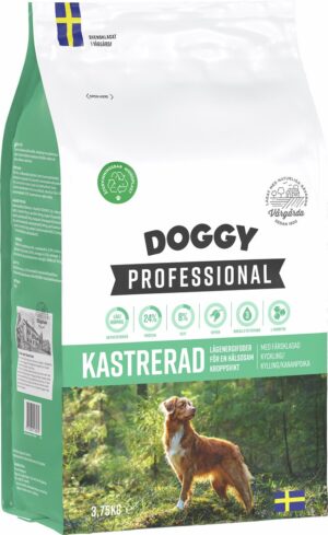 Doggy Professional Kastrerad 3,75kg