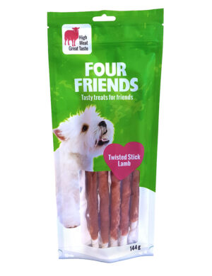 FourFriends Twisted Stick Lamb 25cm 5st