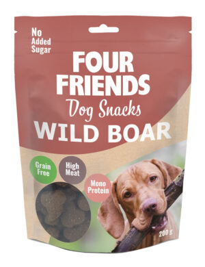 FourFriends Dog Snacks Wild Boar 200gr