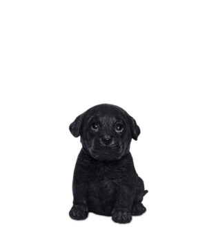 Labrador Prydnadshund Svart 16cm