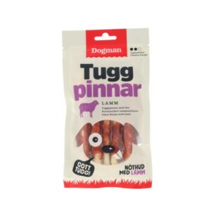 Dogman Tuggpinnar Lamm 12,5cm 5-Pack