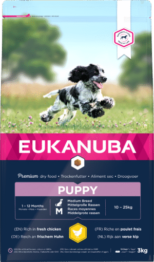 Eukanuba Puppy Medium 3kg