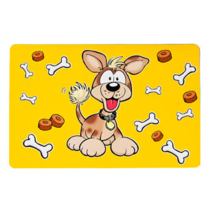 Matplatsunderlägg Hund+Ben