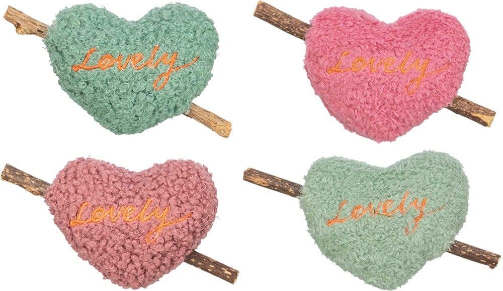 Matatabihjärta plysch 12cm