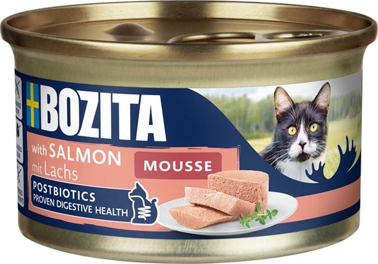 Bozita Katt Mousse Salmon 85g