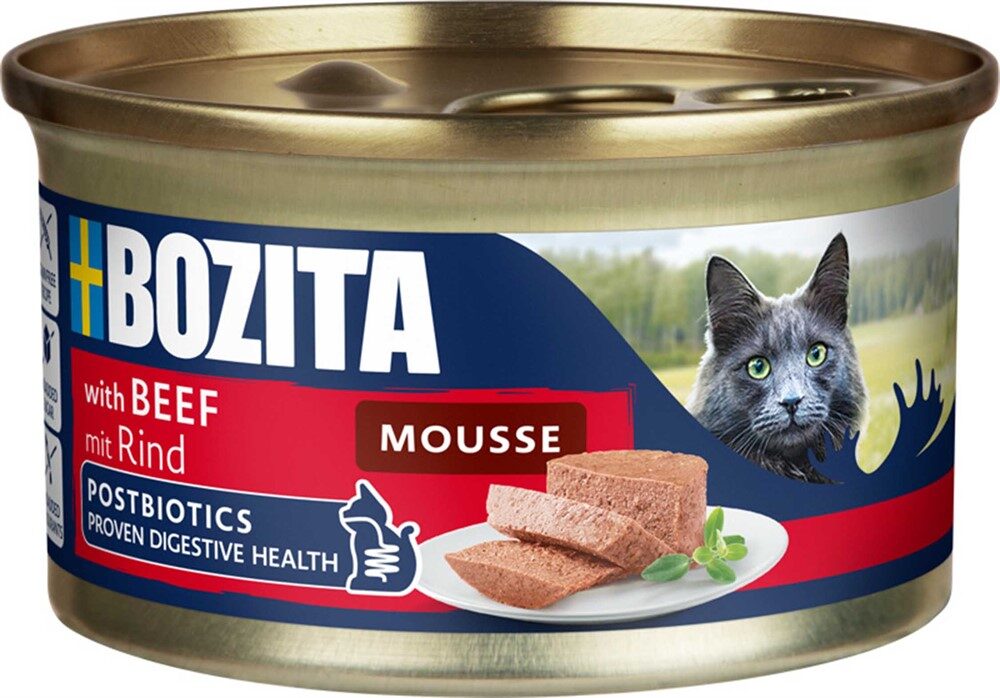 Bozita Katt Mousse Beef 85g