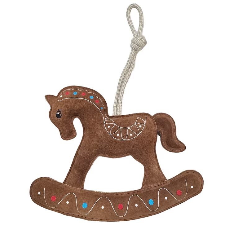 Hästleksak Pepparkakshäst i Mocka