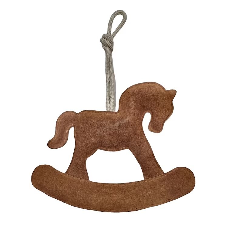 Alternative view of Hästleksak Pepparkakshäst i Mocka