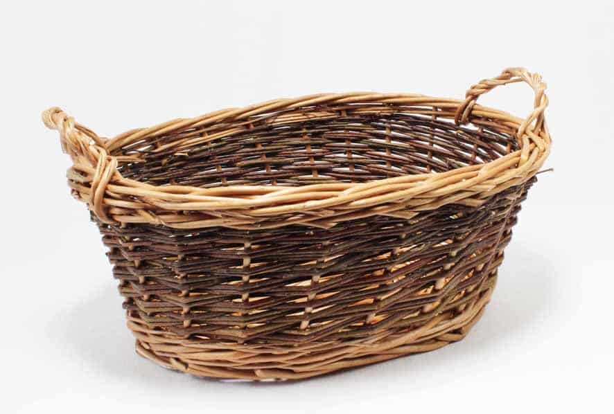 Julkorg Oval m handtag 43x32x18 cm