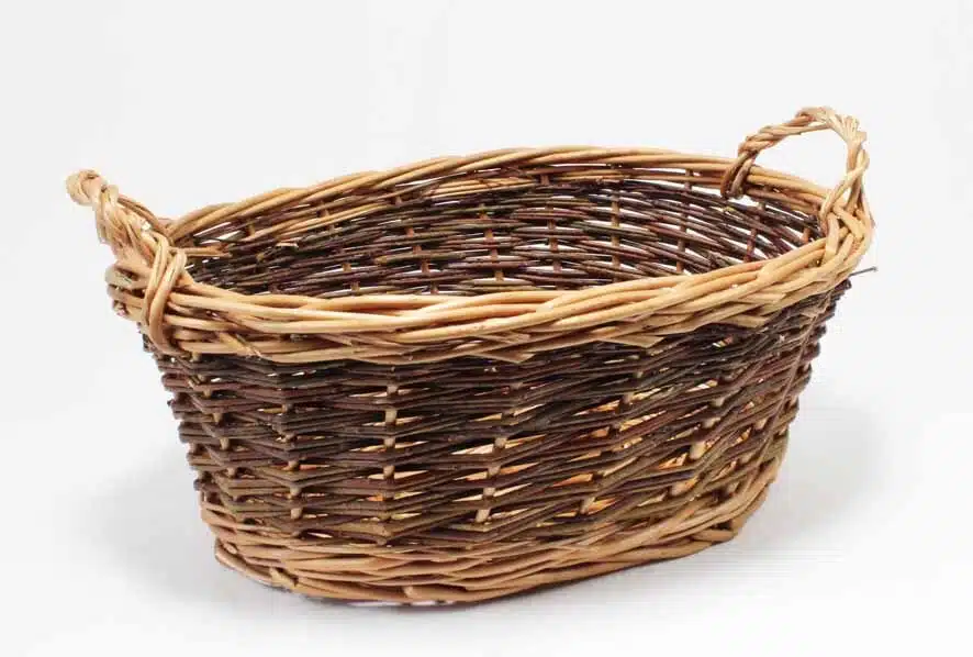 Julkorg Oval m handtag 43x32x18 cm