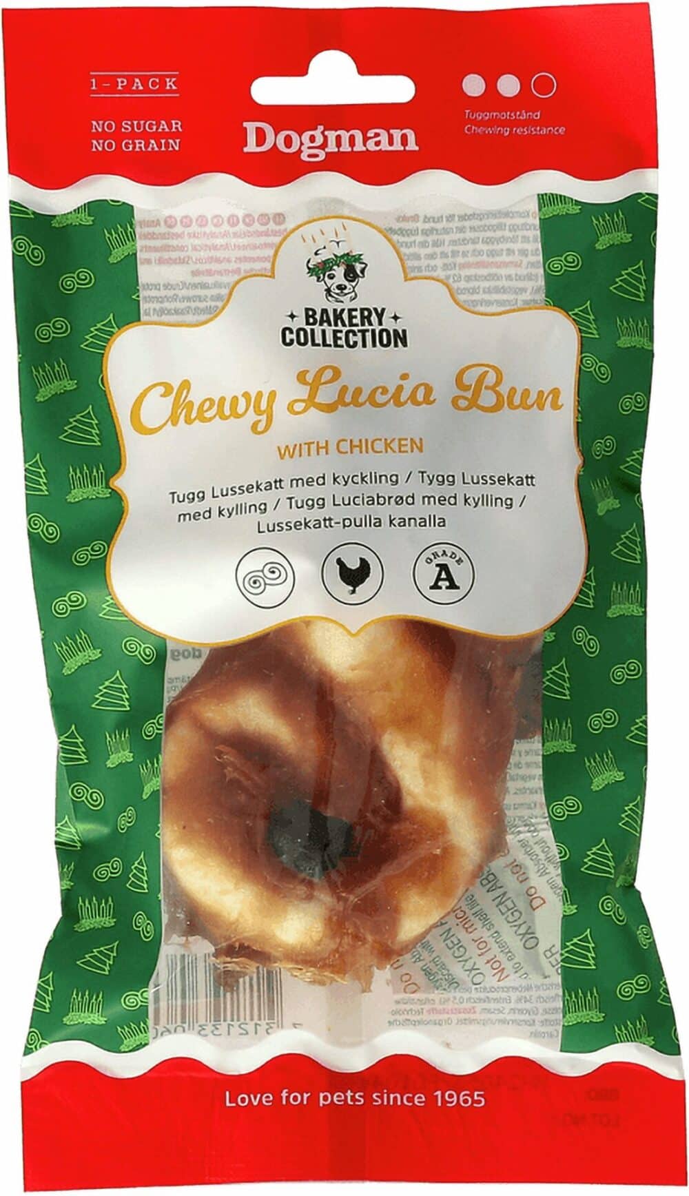 Lussebulle med kyckling 12,5cm