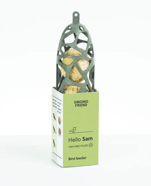 Fågelmatare Talgboll Rör Återvunnen Plast