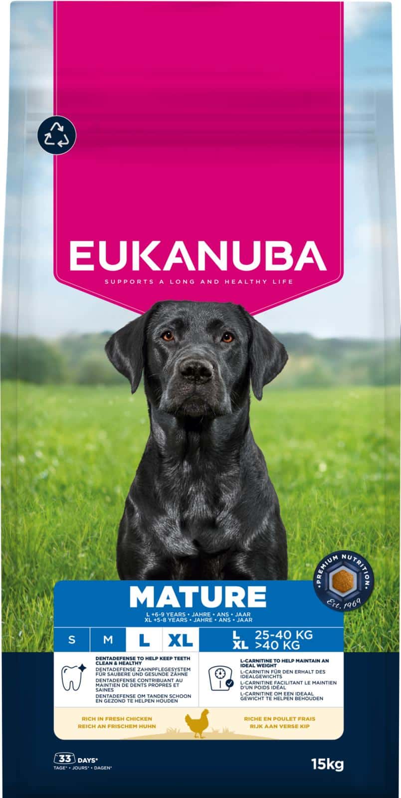 Eukanuba Mature Large Breed Kyckling 15kg