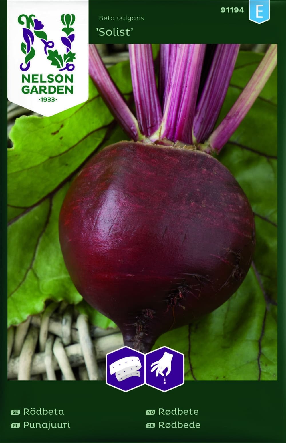 Rödbeta, Solist, Såband