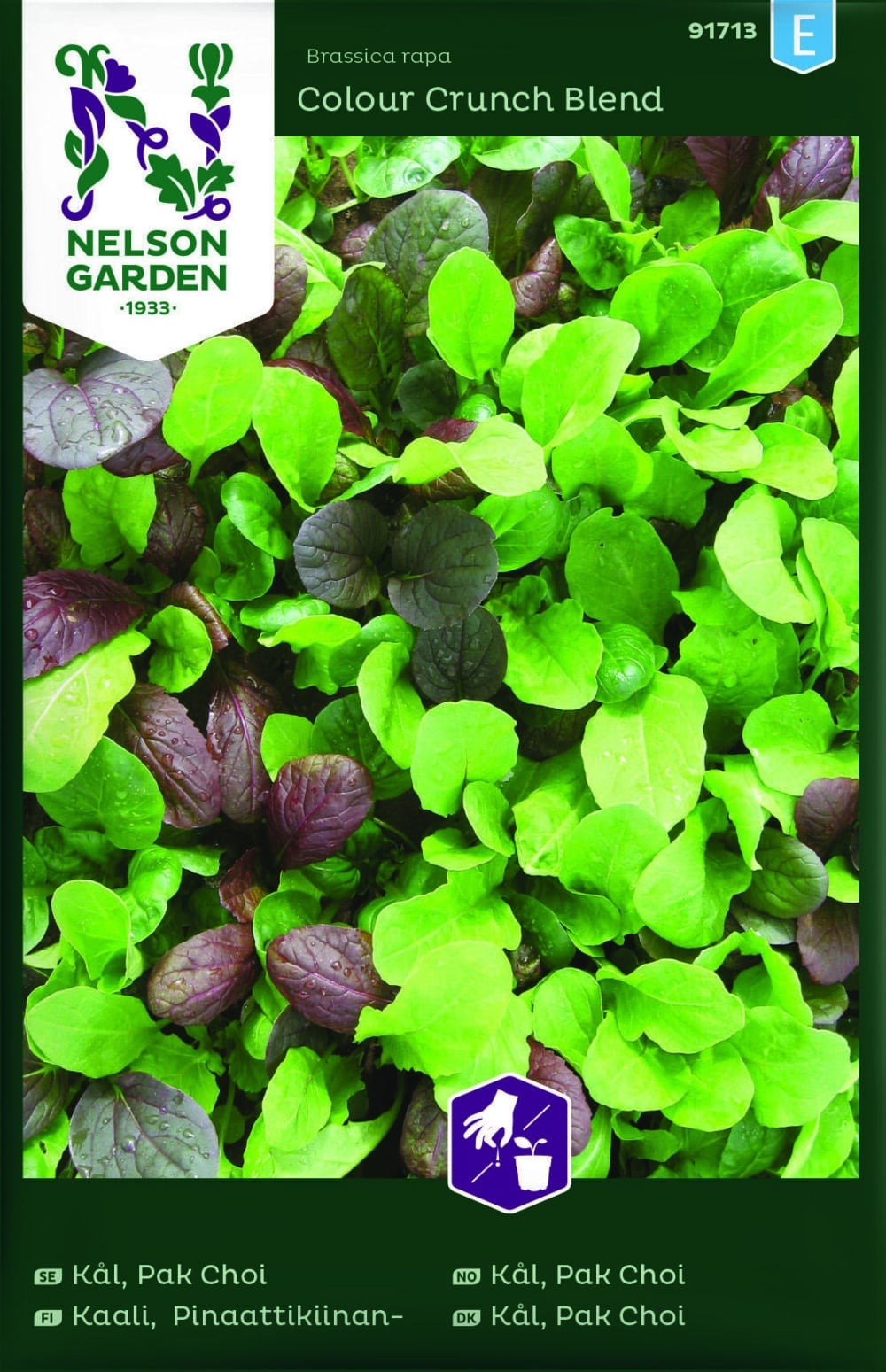 Kål, Pak Choi, Colour Crunch Blend