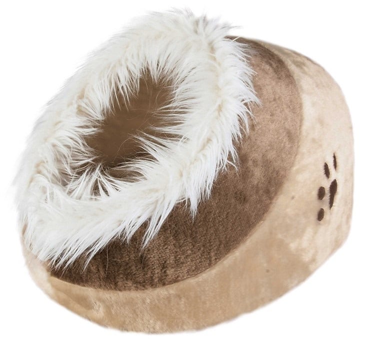 Minou igloo 41xh30x50cm brun/beige