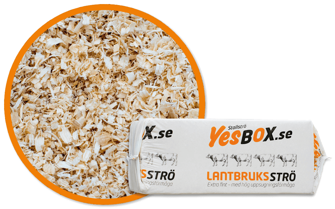 YesBox Lantbruksströ ca 22-25 kg