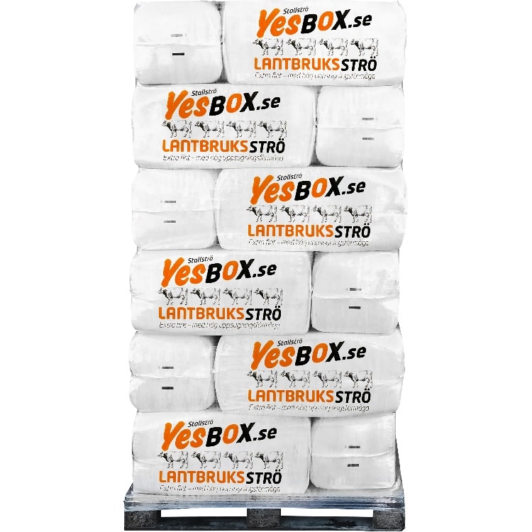 YesBox Lantbruksströ Pall 21 bal Hämtad